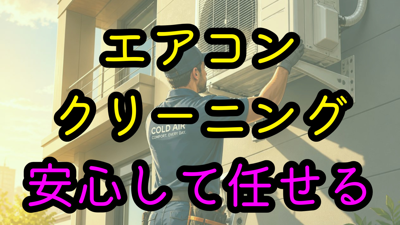 エアコンクリーニング 安心して任せる